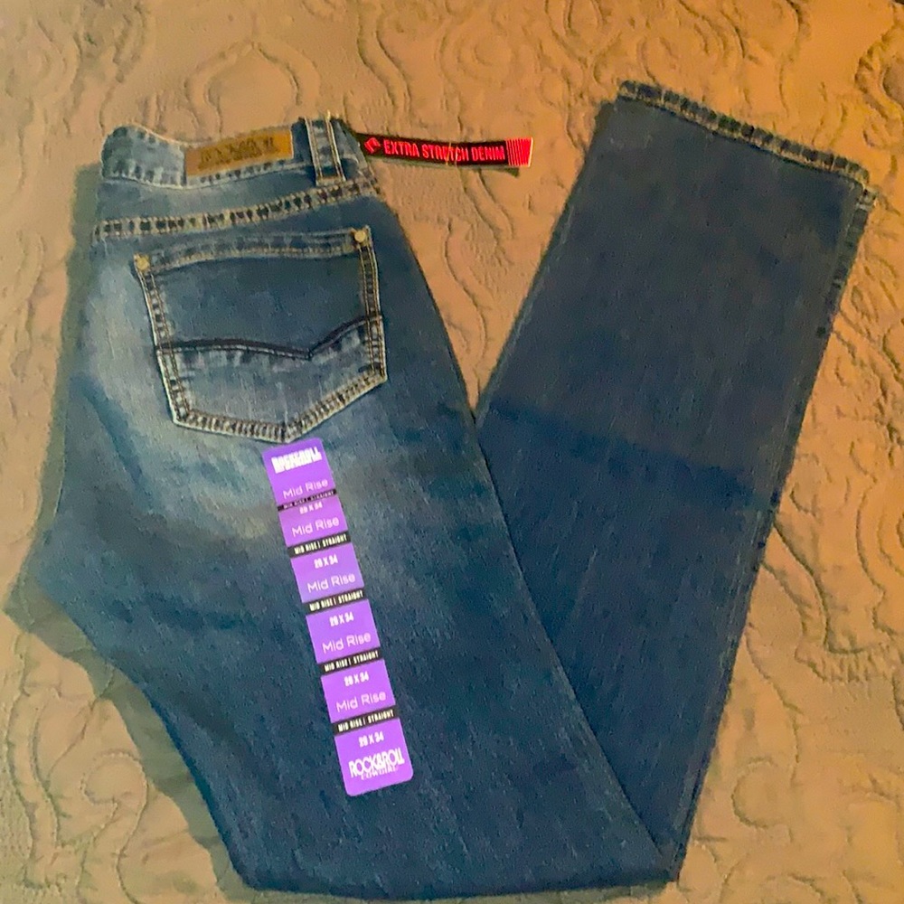Rock and Roll cowgirl denim jeans brand new! 29/34.